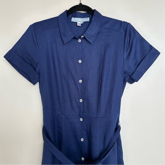 Hill House Linen Dress xxs - Picture 4 of 9